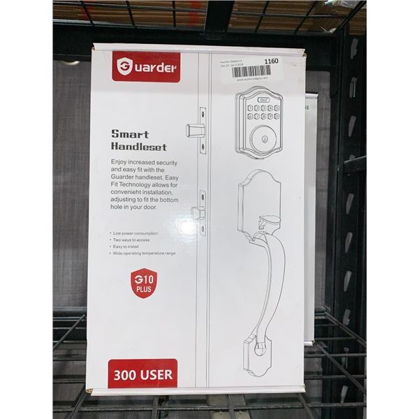 Keypad Door Lock with Handle,Guarder Electronic Keypad Deadbolt Lock for Door,Front Door Lock Set wi