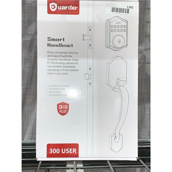 Keypad Door Lock with Handle,Guarder Electronic Keypad Deadbolt Lock for Door,Front Door Lock Set wi