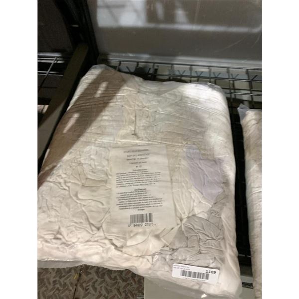 Large Bag of White T-Shirt Rags