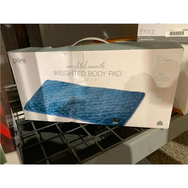 Pore Enrichment Weighted& Heated Body Pad - 32x21"