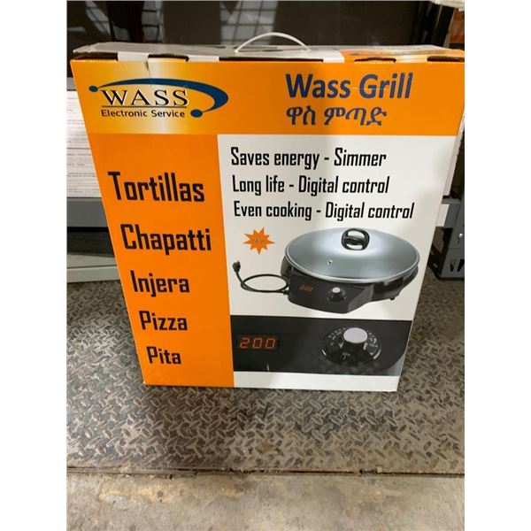 Wass Grill Tortill, Chapatti, Injera, Pizza & Pita Grill