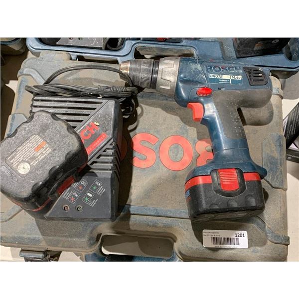 Bosch Brute Drill 14.4v with spare battery and charger