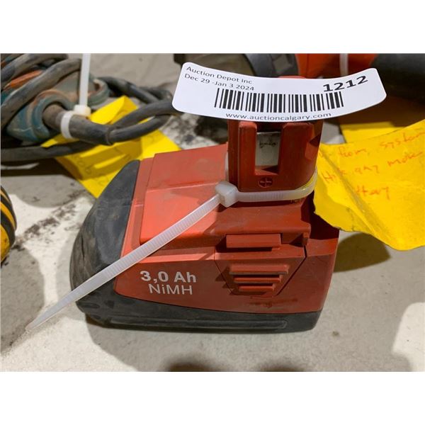 Hilti 12 Volt 3.0 ah NiMH Battery
