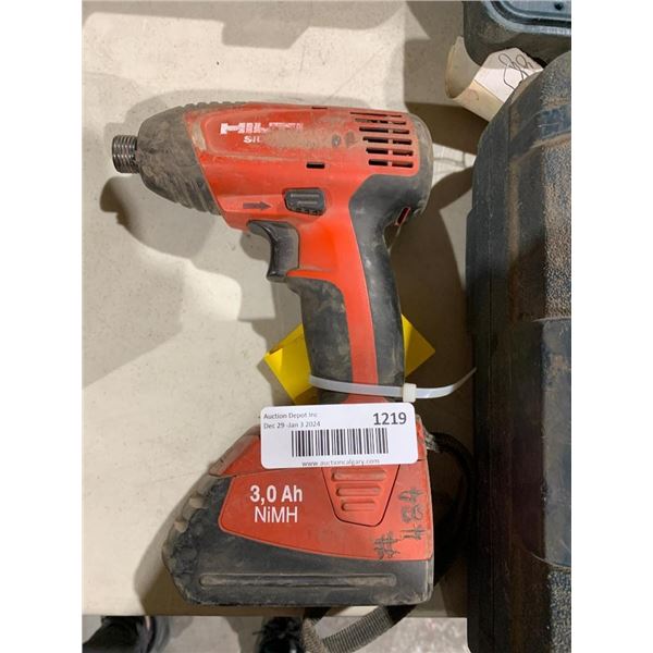 Hilti cordless drill