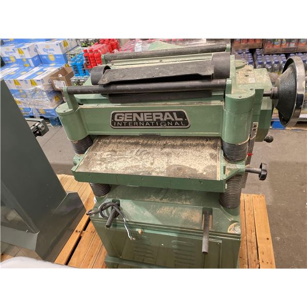 General Model 30-300 3HP 220V single phase single ssurface 20 inch industrial planer - School Board 