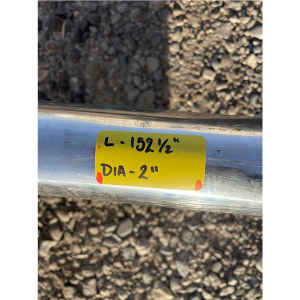 304 Stainless Steel Round Bar - 2.0 Inch Diameter x 152 inch long - SOLID CORE