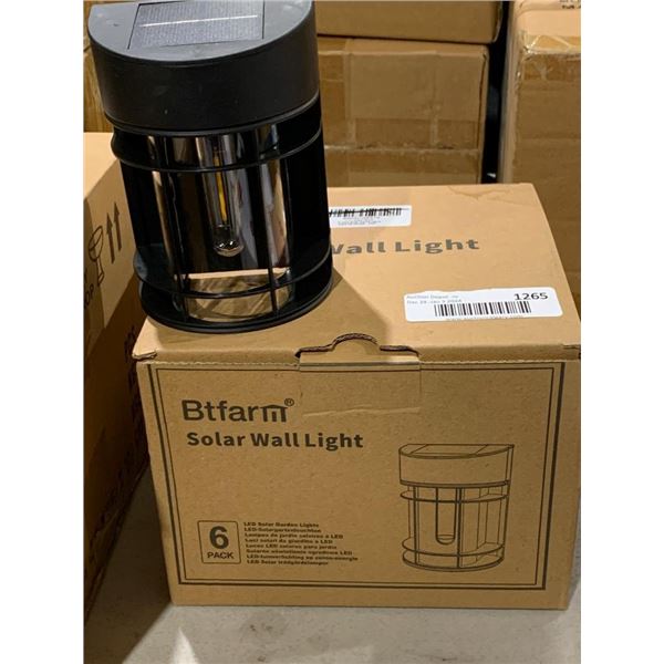 6 pack of LED Solar garden lights