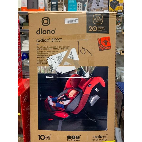 Diono Radian 3QXT Birth to Booster all in one Car Seat System