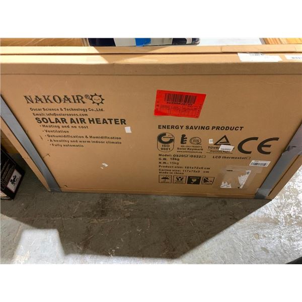 Nakoair Solar Air Heater