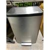 Image 1 : Stainless steel garbage can
