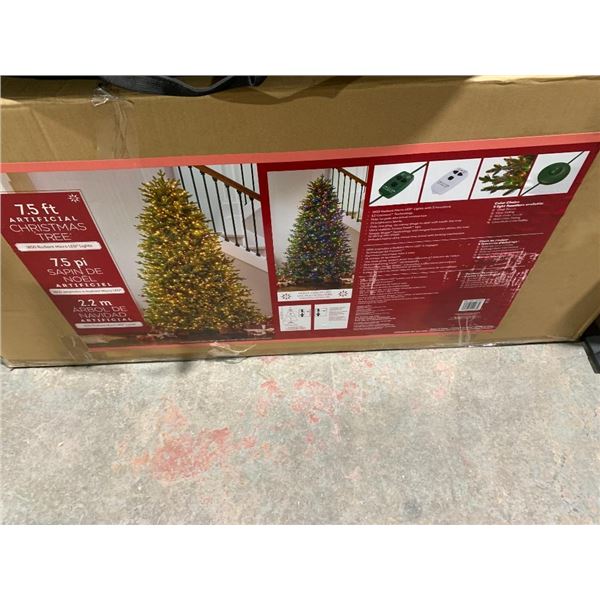 7.5ft artificial Christmas tree