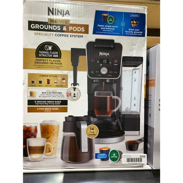 Ninja Dual Brew Grounds & Pods