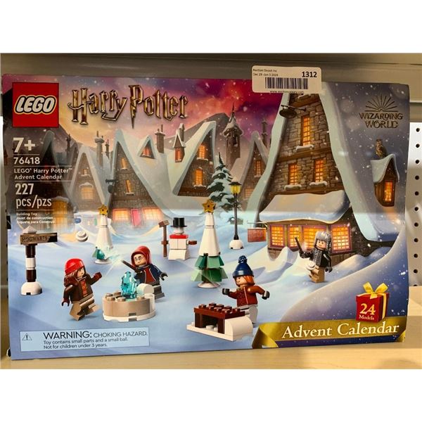 Lego Harry Potter 227pc Advent Calander