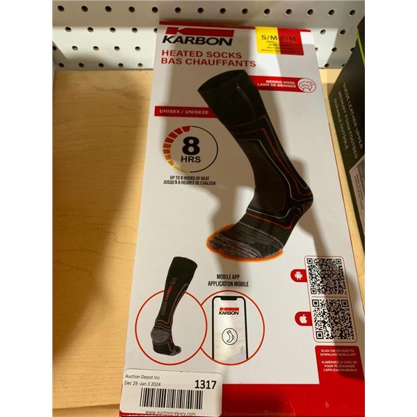 Karbon Heated Socks