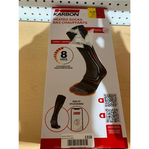 Karbon Heated Socks