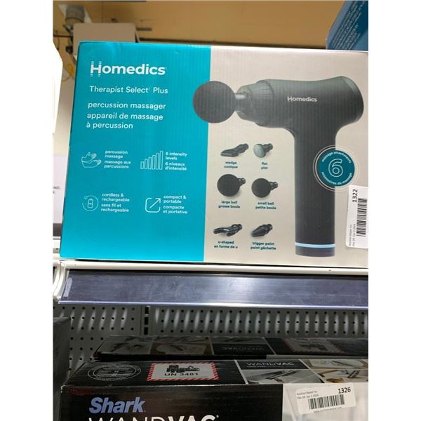 Homedics Percussion Massager Therapist Select Plus