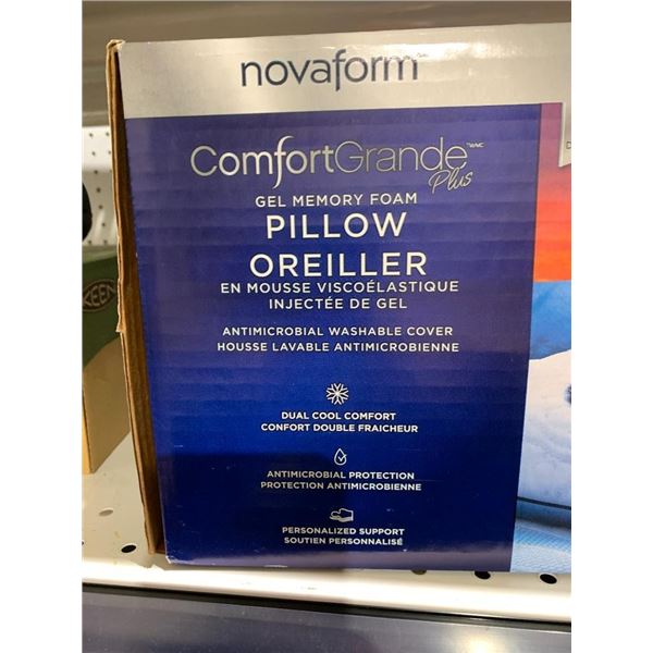 NovaForm Comfort Grande Plus Gel Memory Foam Pillow