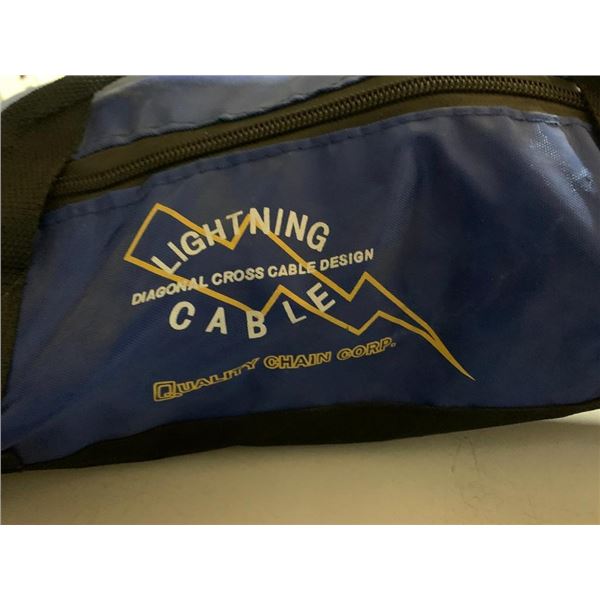 Lightening Cable Diagonal Cross Cable Design Tire Snow Chains