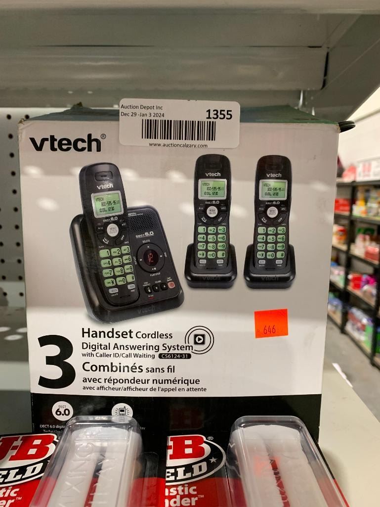 VTech 3 Handse Cordless Digital Answering System w/ caller ID/Call Waiting
