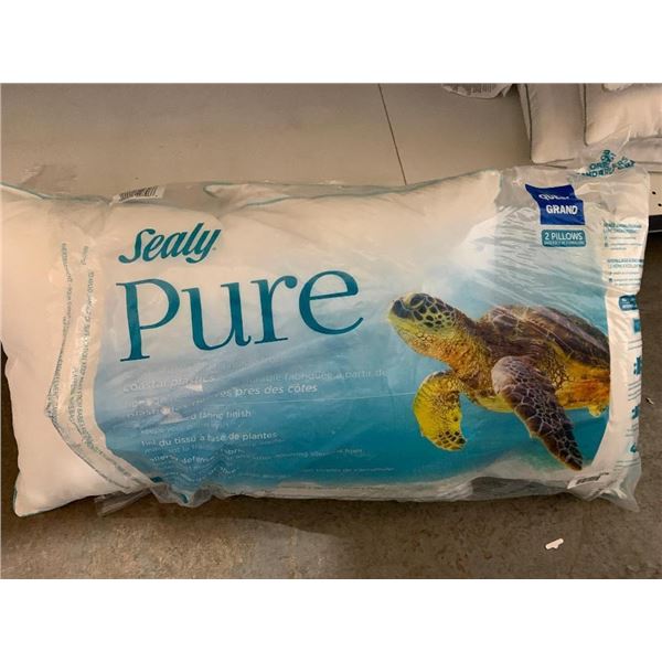 Sealy Pure 2 Pack Pillows Queen
