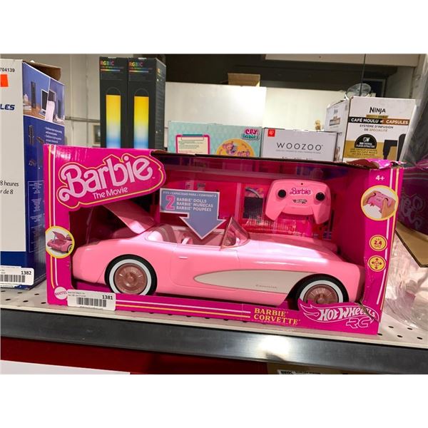 Barbie Corvette Hot Wheels RC