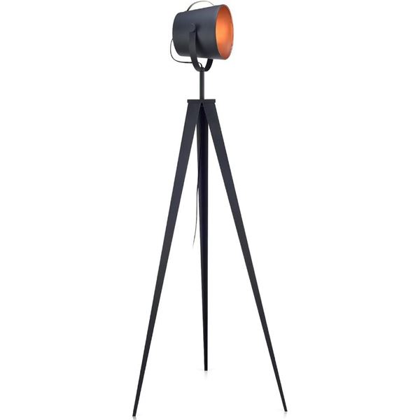 Versanora Black Artiste Tripod Floor Lamp