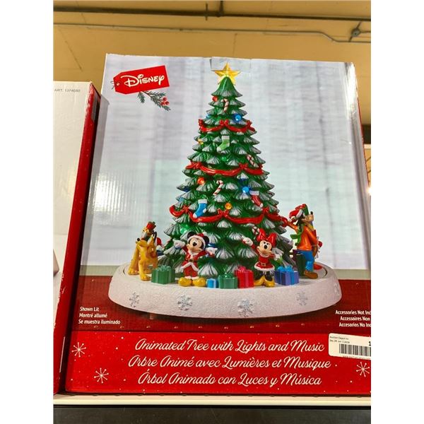 Disney Animated Tree with Light and Music