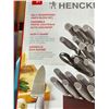 Image 2 : Henckels self sharpening knife block set 20 piece
