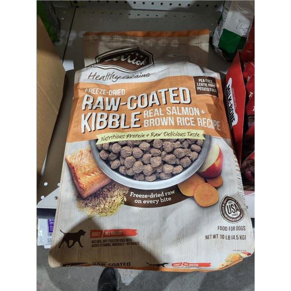 Merrick Healthy Grains Freeze Dried Raw-Coated Kibble Salmon+Brown Rice Adult 10lb