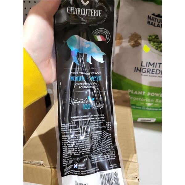 Charcuterie By DogIt Medium Proscutto Bone for Dogs Lot of 8