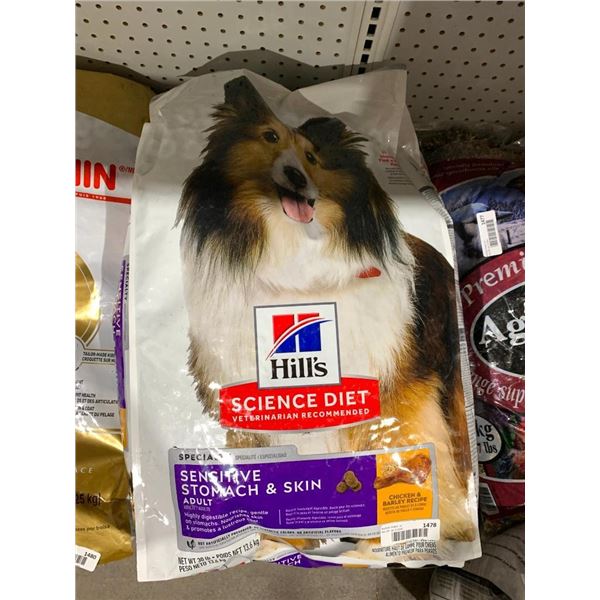Hills Science Diet Sensitive Stomach & Skin Dog Kibble 30lb