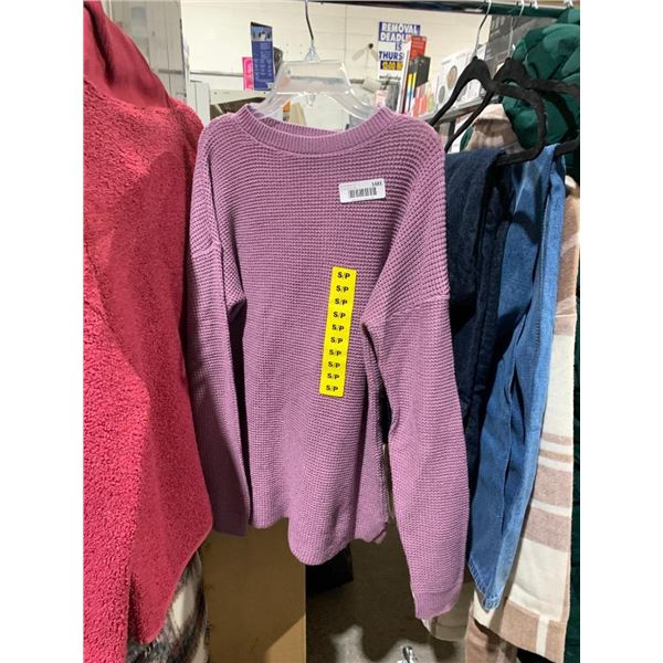 Kersh Ladies' Waffle Knit Sweater Size Sm