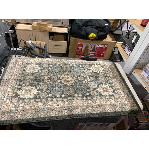 30" x 45" Rubber Back Rugs Lot of 2