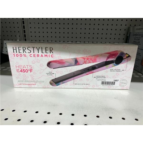 HerStyler 100% Ceramic 1.25" Straightener