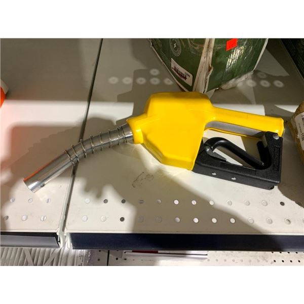 Yellow Oil Dispensing / Fuel Nozzle - New