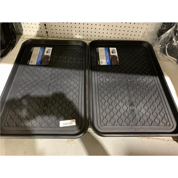 Techno Boots All Weather Boot Tray Lot of 2