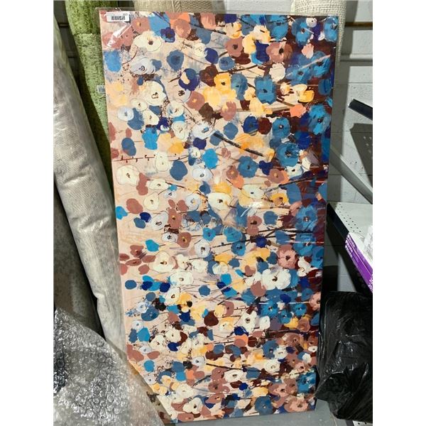 Flower canvas wall art for hanging