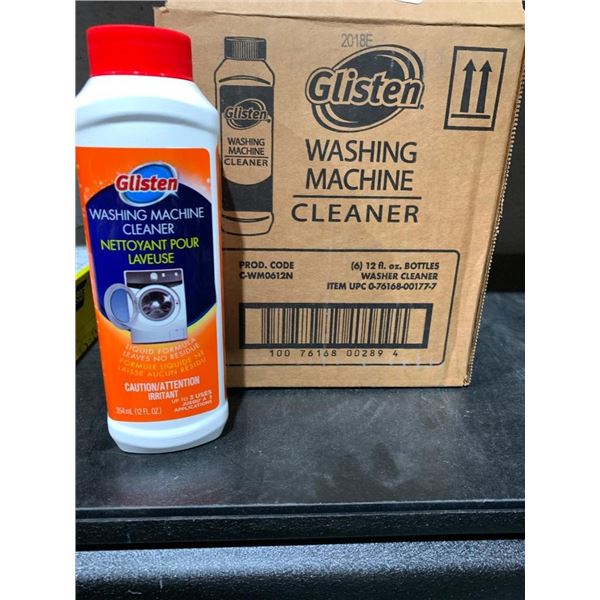 Glisten washing machine cleaner 6 x 354ml