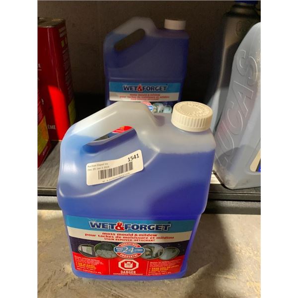 Wet & Forget moss mould and mildew stain remover 2 x 4L