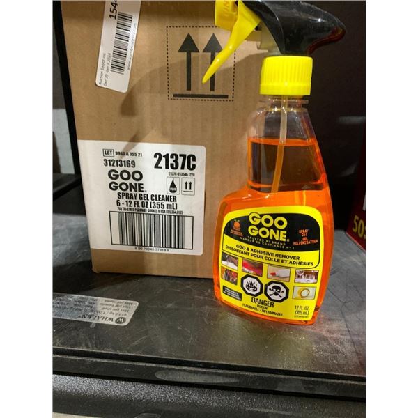 Goo gone Spray gel cleaner 6 x 355ml