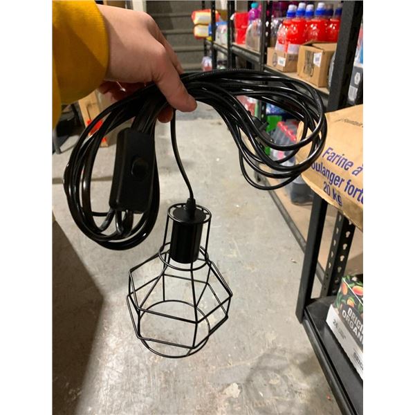 Single Bulb Hanging Pendant Light