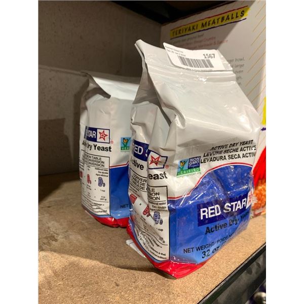Red Star active dry yeast 2 x 908g