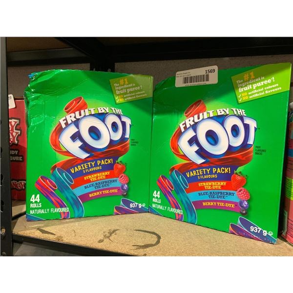 Fruit by the foot variety pack 2 x 44 rolls
