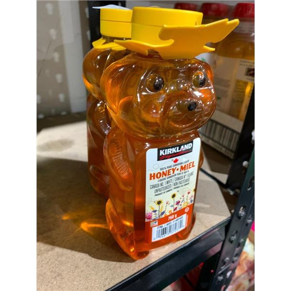 Kirkland honey 2 x 750g