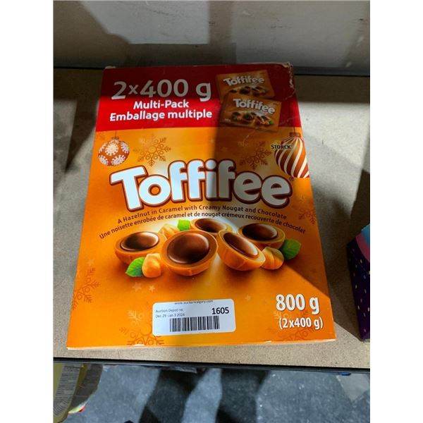 Toffifee multi-pack 2 x 400g