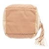 Image 4 : Chanel Beige Quilted Leather Tassel Drawstring Bag