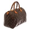 Image 3 : Louis Vuitton Brown Monogram Canvas Speedy 30 Satchel Bag