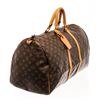 Image 2 : Louis Vuitton Brown Monogram Canvas Keepall 55 Travel Bag