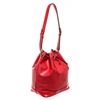 Image 2 : Louis Vuitton Red Epi Leather Noe Bucket Bag