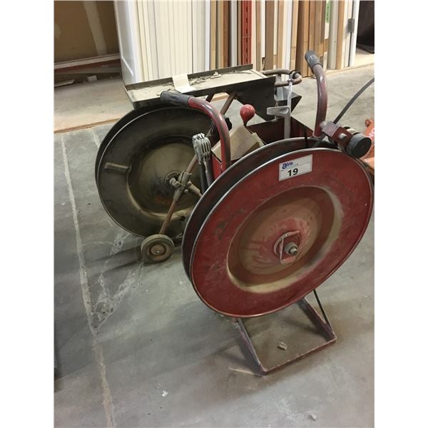 2 BAND STRAPPING CARTS AND TOOLS